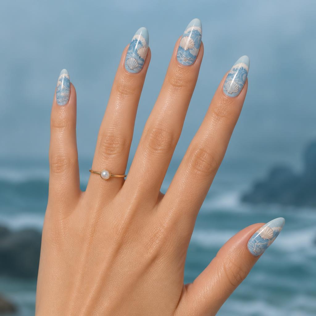 Seashell waves