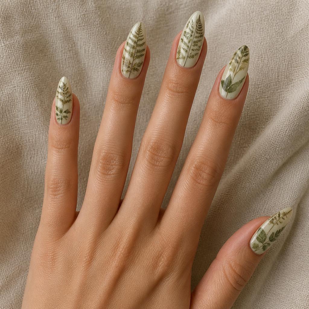 Pressed ferns