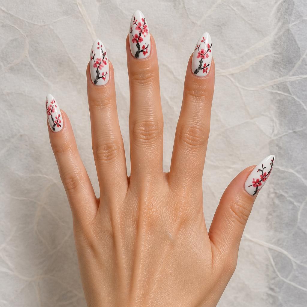 Sumi-e blossoms