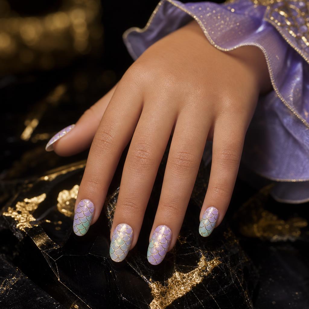 Mermaid pastel scales